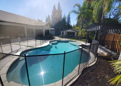 Four Corners Pool Fence